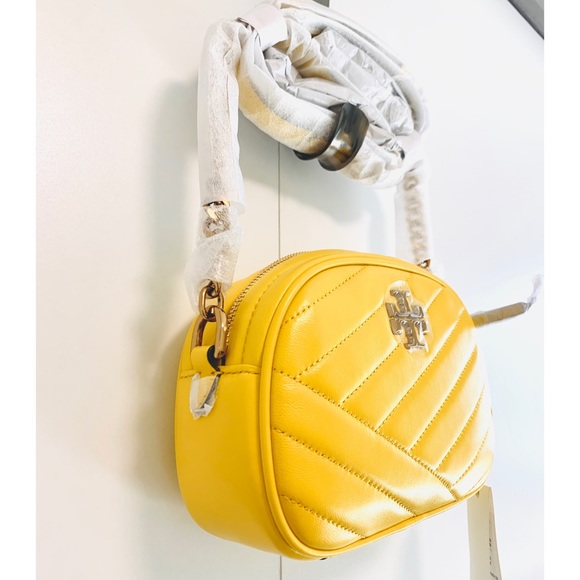 Tory Burch Kira Leather Small Camera Crossbody Bag - Picture 7 of 16